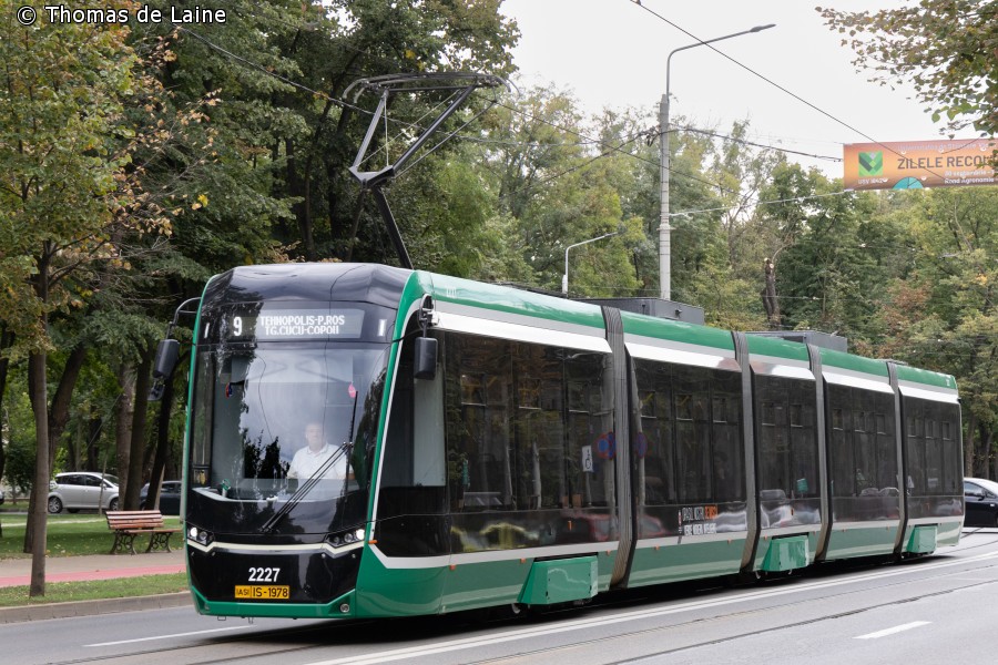 Bozankaya-sporvogn i Iași i Rumænien